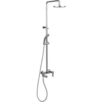 Душевая система Paffoni Blu со смесителем, хром (ZCOL632CR)