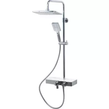 Душевая система Wasserkraft с термостатом, хром/белый (A11301 Thermo)