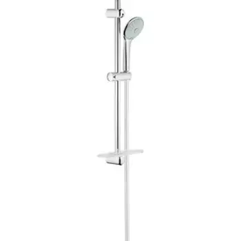 Душевой гарнитур Grohe Euphoria Massage с полочкой, 60 см, хром (27231001)