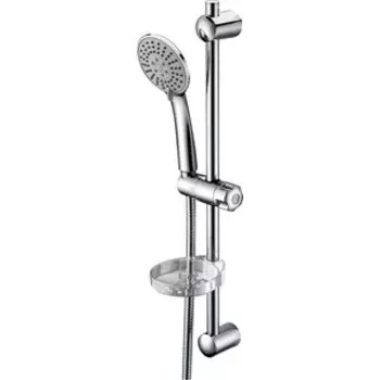 Душевой гарнитур Wasserkraft с мыльницей, хром (A005)