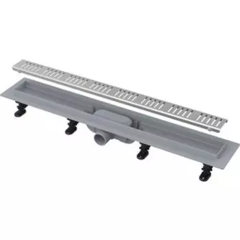 Душевой лоток AlcaPlast APZ10 Simple с решеткой матовый хром (APZ10-750M / AG100401750)