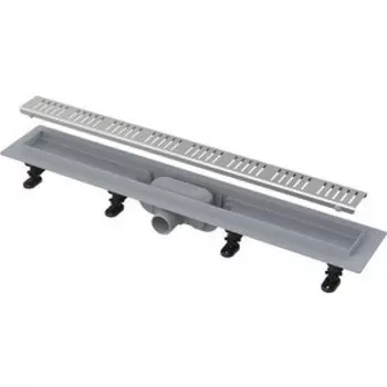 Душевой лоток AlcaPlast APZ10 Simple с решеткой матовый хром (APZ10-650M / AG100401650)