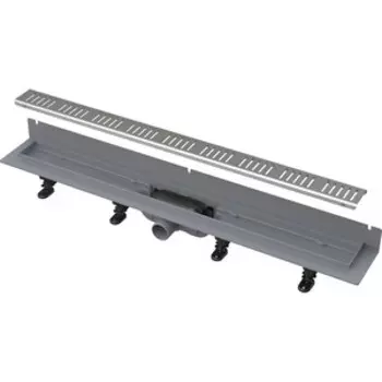 Душевой лоток AlcaPlast APZ30 Wall с глянцевой решеткой Line (APZ30-650M)