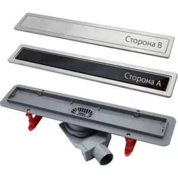 Душевой лоток Pestan Confluo Premium Black Glass Line 550 мм (13000292)