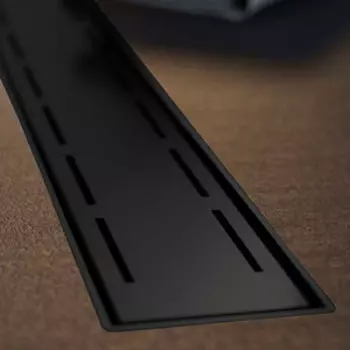 Душевой лоток Veconi Line Black 850 черный матовый (V850LB)