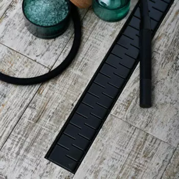 Душевой лоток Veconi VB Medium 95 черный (V950MB)