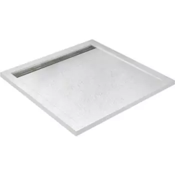 Душевой поддон Cezares Tray AS-AH 90х80 с ножками, фронтальной панелью, сифоном