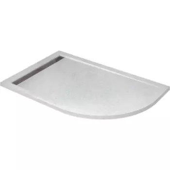 Душевой поддон Cezares Tray AS-RH 120х90 левый, с ножками, фронтальной панелью, сифоном