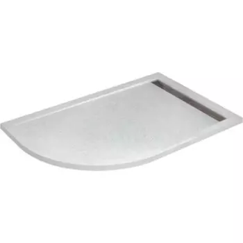 Душевой поддон Cezares Tray AS-RH 120х90 правый, с ножками, фронтальной панелью, сифоном