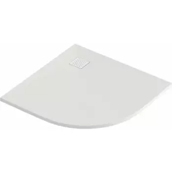 Душевой поддон Good Door Essentia R 100х100 белый (ЛП00186)