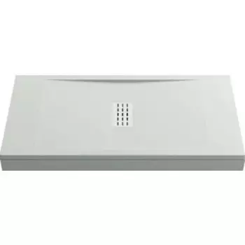 Душевой поддон Good Door Flow 160х90 с каркасом и экраном, белый