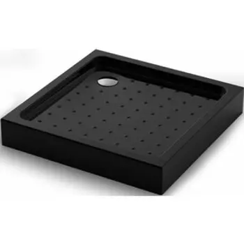 Душевой поддон Veconi Tezeo acrylic TZ-52B 90x90 черный (TZ52B-90-C5)