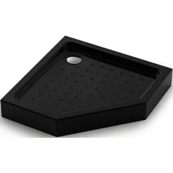 Душевой поддон Veconi Tezeo acrylic TZ-53B 90x90 черный (TZ53B-90-C5)