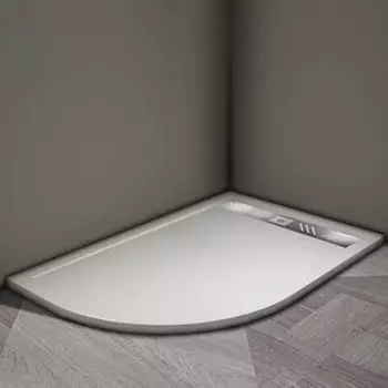 Душевой поддон Veconi Tezeo stone 120х90 правый, на каркасе, без сифона (TZ06R-12090A-01-19C3)