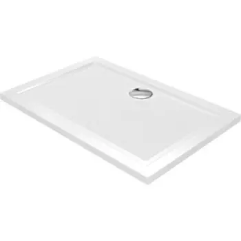 Душевой поддон Wasserkraft Salm 27T 120х80 с сифоном, белый (27T06)