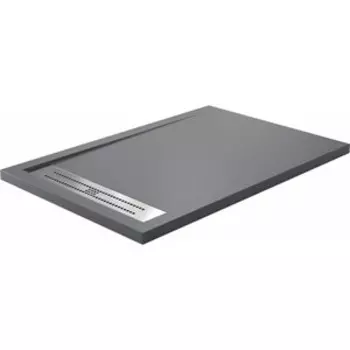 Душевой поддон Wasserkraft Wiese 84T 140х90 серый (84T36)