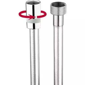 Душевой шланг Bossini 125 см, ПВХ, хром (A00167B.030.1)