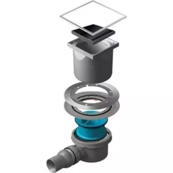 Душевой трап Pestan Black Glass 1 150 мм (13000089)