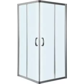 Душевой уголок Am.Pm Bliss L Square Slide 90х90 прозрачный, хром матовый (W53G-303-090MT)