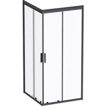 Душевой уголок Am.Pm Gem 90x90 прозрачный, черный (W90G-403-090BT)