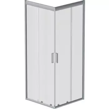 Душевой уголок Am.Pm Gem 90x90 прозрачный, матовое серебро (W90G-403-090MT)