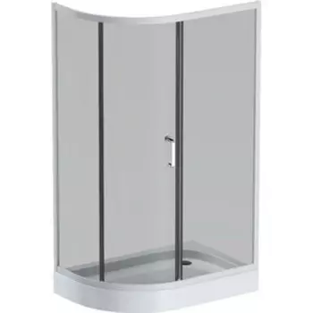 Душевой уголок Am.Pm Like 120x80 тонированный, матовый хром (W83G-302U120CG64)