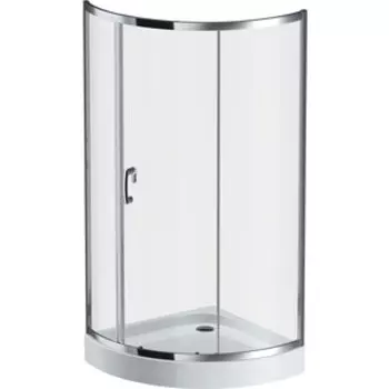 Душевой уголок Am.Pm Like Solo Slide 90x90 прозрачный, хром (W83G-315-090CT)