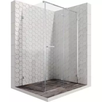 Душевой уголок Ambassador Abner 120x90 прозрачный, хром (10011104R)