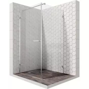 Душевой уголок Ambassador Abner 90x90 прозрачный, хром (10011101L)