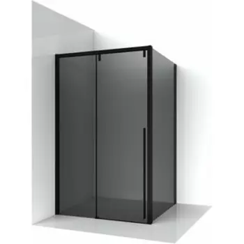 Душевой уголок Ambassador Intense 120x110 тонированный, черный (110022201IBB-110IBB)