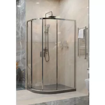 Душевой уголок Ambassador Kingston 110х80 прозрачный, хром (14011110)