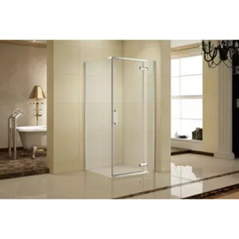 Душевой уголок Aquanet Logic 90x90 с поддоном, прозрачный, хром (AE32-S-90x90U-CT, НХ108)