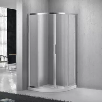 Душевой уголок BelBagno Sela R-2 90х90 прозрачный, хром (SELA-R-2-90-C-Cr)