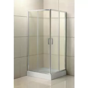 Душевой уголок BelBagno Uno 95х95 рифленый Punto, хром (UNO-195-A-2-95-P-Cr)