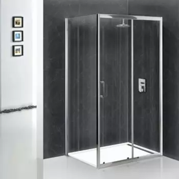 Душевой уголок BelBagno Uno AH-1 120х80 правый, рифленый Punto, с поддоном, хром (UNO-AH-1-120/80-P-Cr, TRAY-BB-AH-120/80-15-W-R)