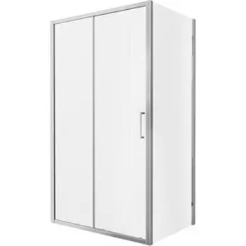 Душевой уголок Bravat Line 120x80 прозрачный, хром (BS120.3101A)