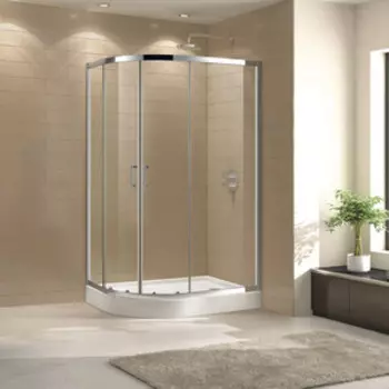 Душевой уголок Cezares Eco 120х100 прозрачный, хром (ECO-O-RH-2-120/100-C-Cr)