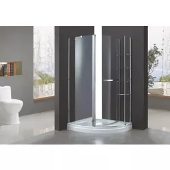 Душевой уголок Cezares Elena RH-1 120x90 левый, прозрачный, хром (ELENA-W-RH-1-120/90-C-Cr-L)