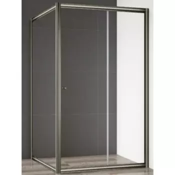 Душевой уголок Cezares Giubileo AH-1 120x90 прозрачный, бронза (GIUBILEO-AH-1-120/90-SCORREVOLE-C-Br)