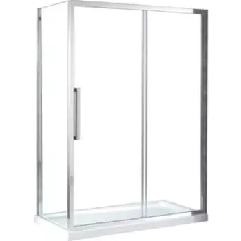 Душевой уголок Cezares Lux Soft AH-1 150х80 прозрачный, хром (LUX-SOFT-W-AH-1-150/80-C-Cr-IV)