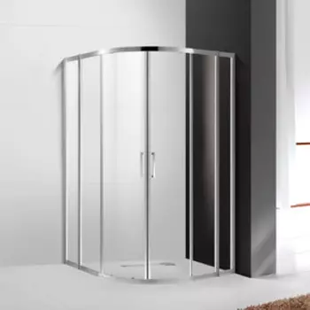 Душевой уголок Cezares Molveno R-22 120x120 прозрачный, хром (MOLVENO-R-22-100+20-C-Cr-IV)