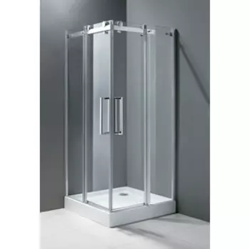 Душевой уголок Cezares Stylus-M A-2 90х90 прозрачный, хром, с поддоном