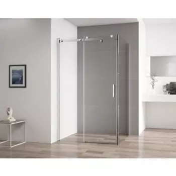 Душевой уголок Cezares Stylus-Soft AH-1 110х90 прозрачный, хром (STYLUS-SOFT-AH-1-110/90-C-Cr)