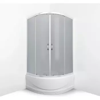 Душевой уголок Erlit Comfort 90x90 тонированный, хром (ER0509T-C4)