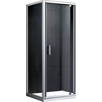 Душевой уголок Gemy Sunny Bay 90x100 с поддоном, прозрачный, хром (S28170-A100, ЛП00081)