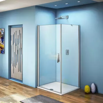 Душевой уголок Good Door Fantasy CR 90x90 с поддоном, прозрачный, хром