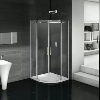 Душевой уголок Good Door Galaxy R-TD 90х90 с поддоном, прозрачный, хром