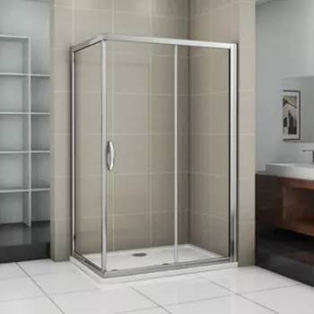 Душевой уголок Good Door Infinity WTW+SP 110х80 прозрачный, хром