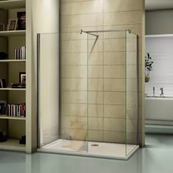 Душевой уголок Good Door Walk-In SP+SP 140х90 прозрачный, хром