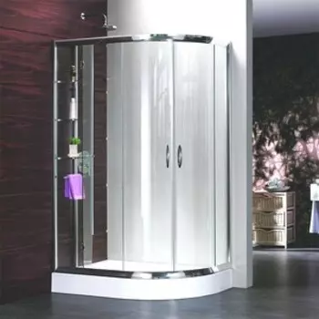 Душевой уголок Grossman Classic 120x80 левый, с поддоном, прозрачный, хром (GR-9120L)